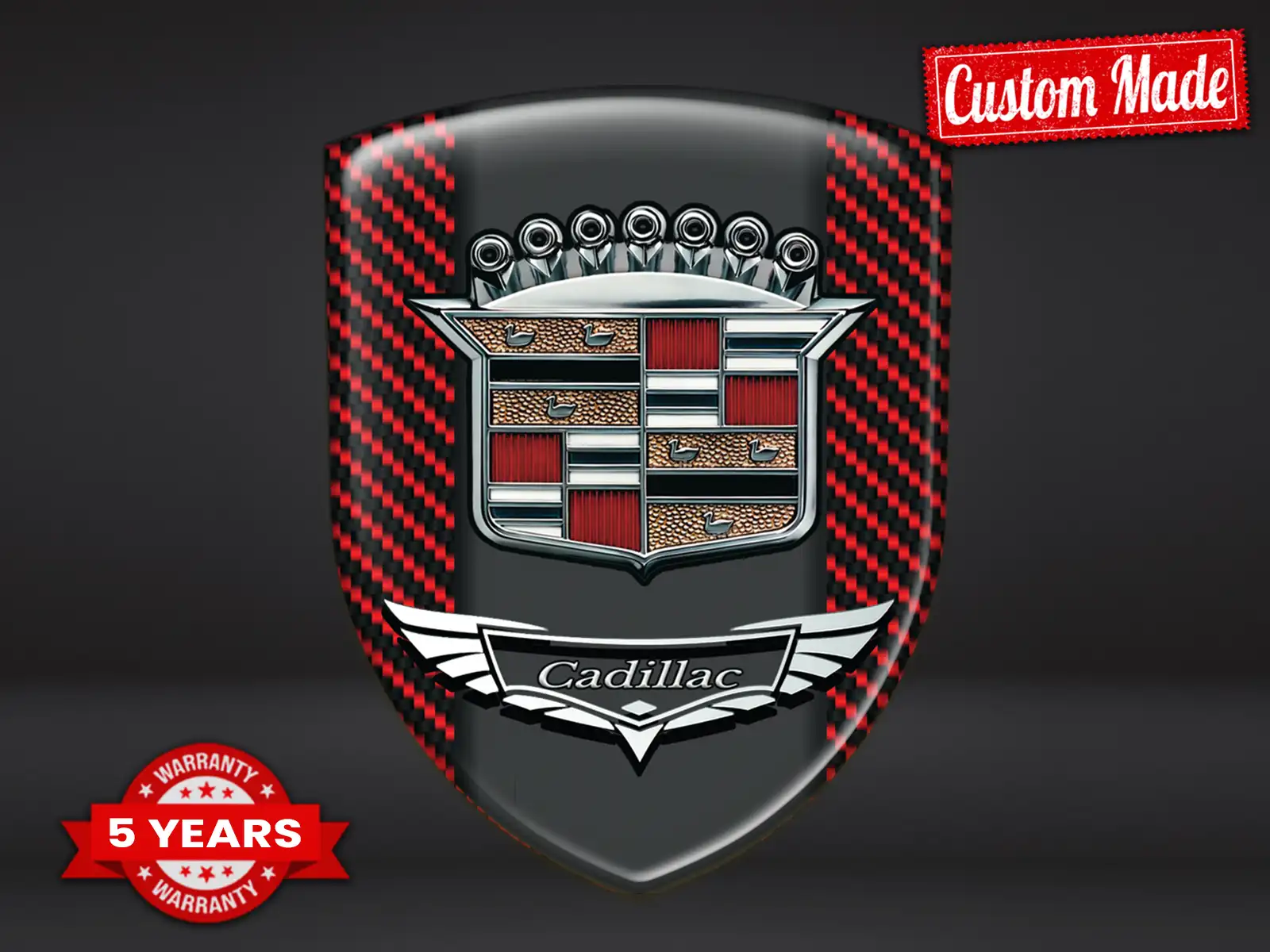 Cadillac Insignias Automotrices Resistentes Profesional ST